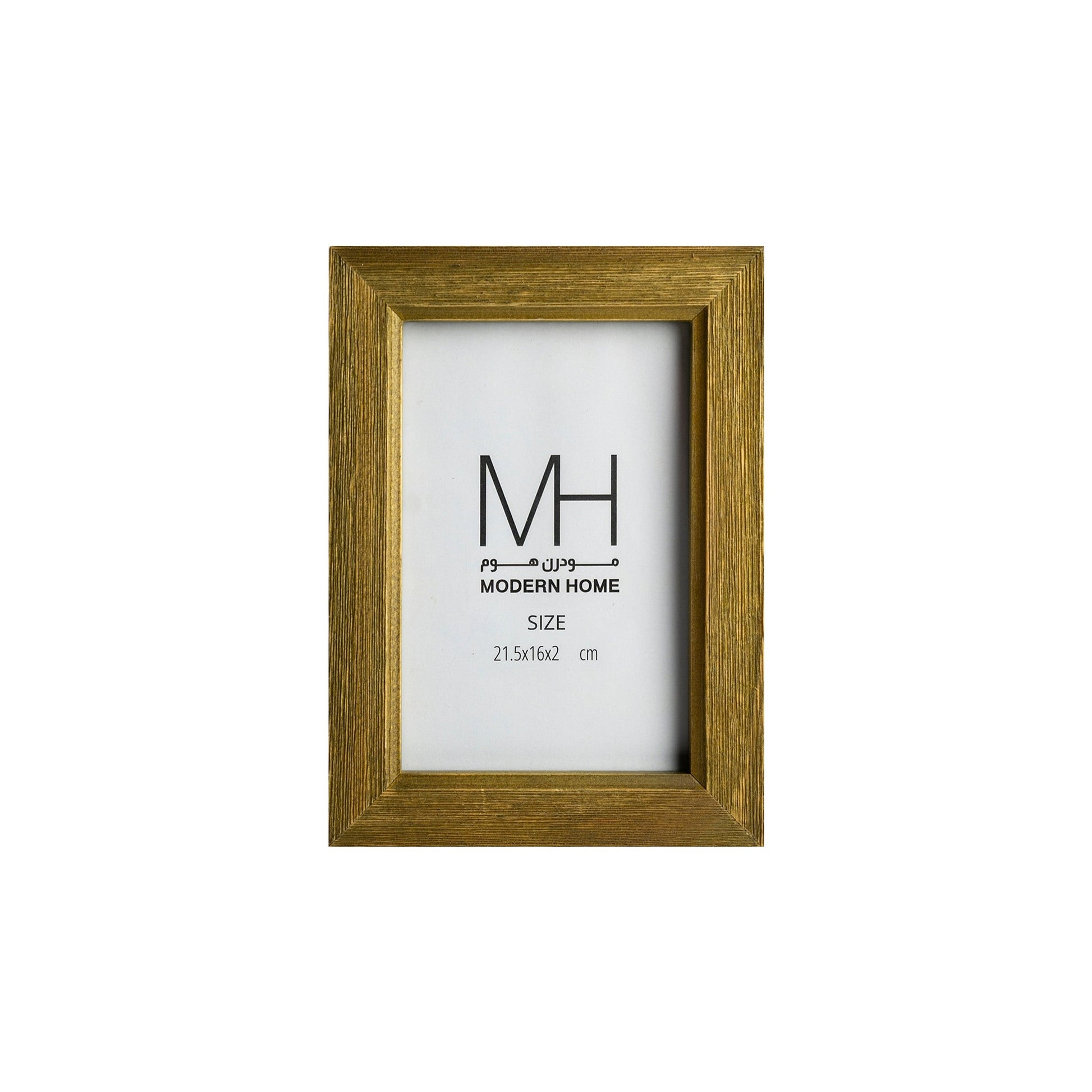 Golden Oak Wooden Frame Modern Home
