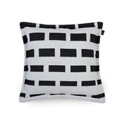 Brick Pattern Cushion Cover - Black Modern Home