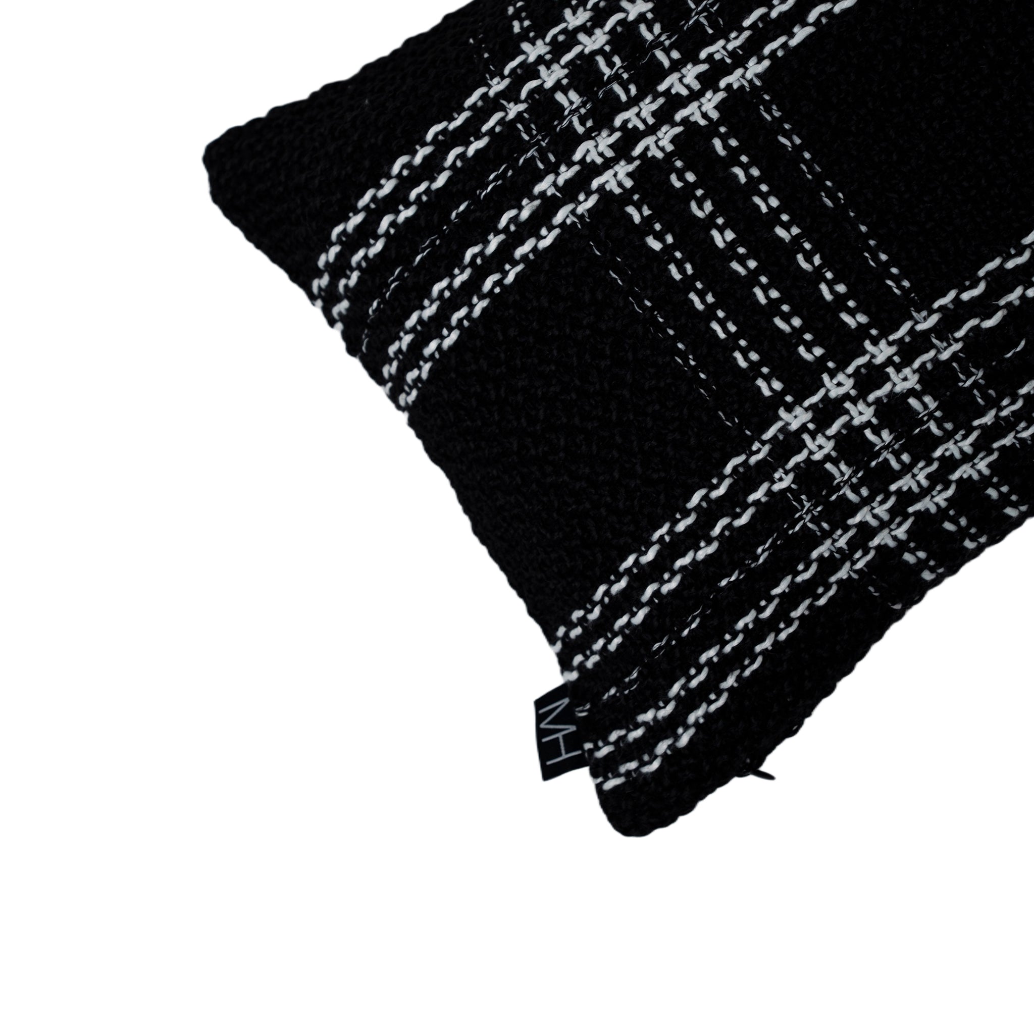 Checkerboard Cushion Cover - Black Modern Home