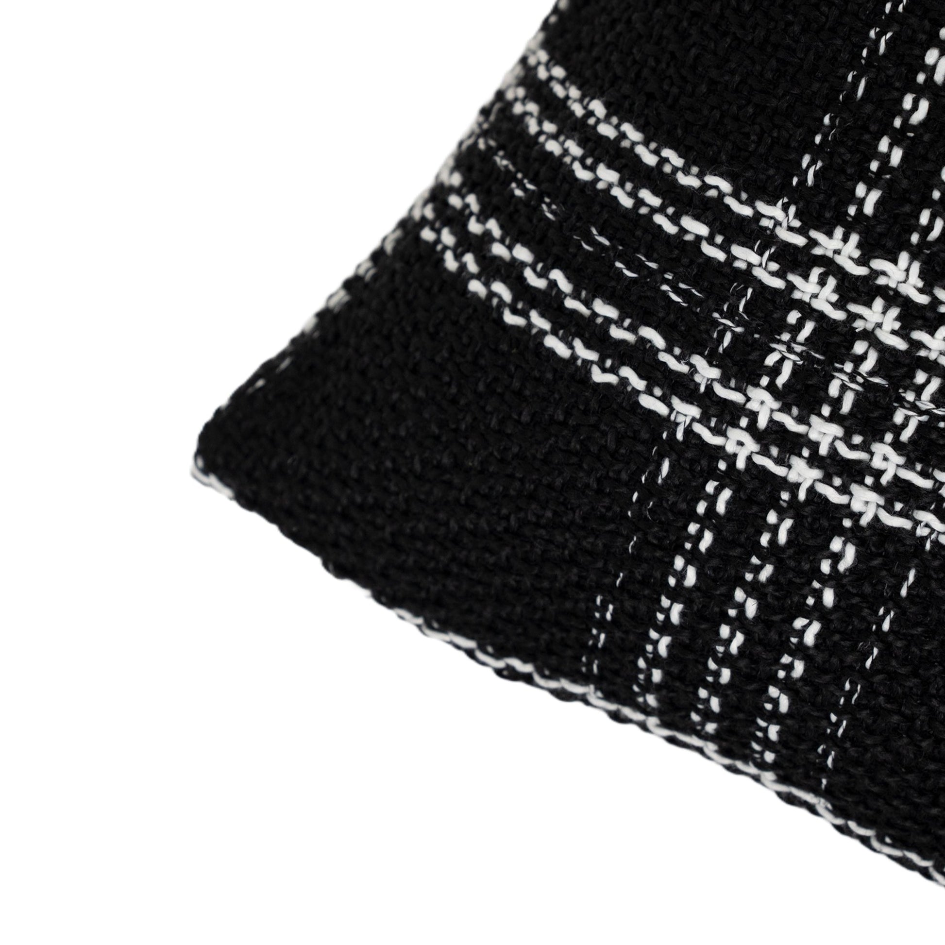 Checkerboard Cushion Cover - Black Modern Home