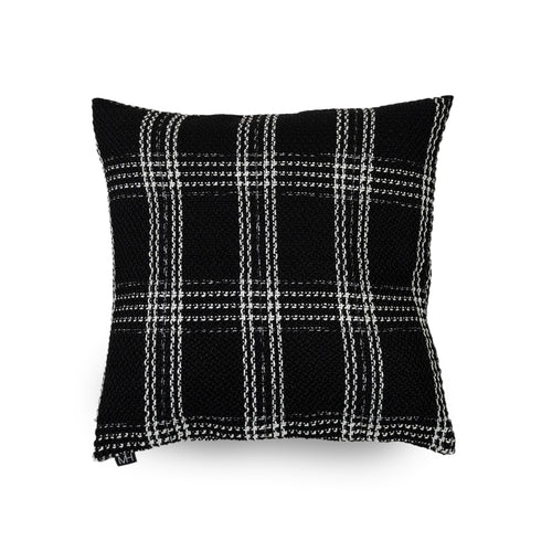 غطاء وسادة رقعة الشطرنج - أسود