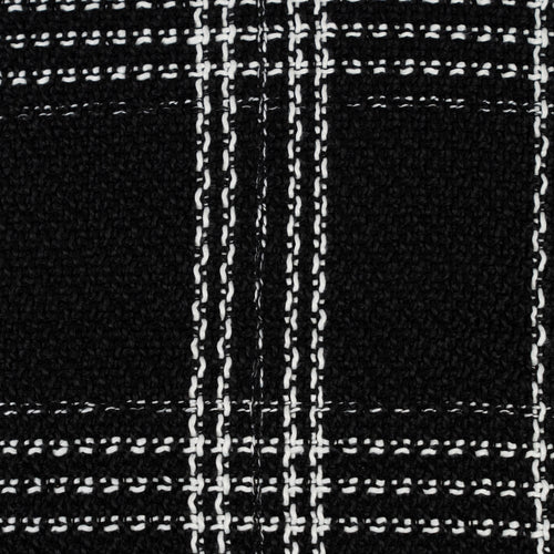 غطاء وسادة رقعة الشطرنج - أسود