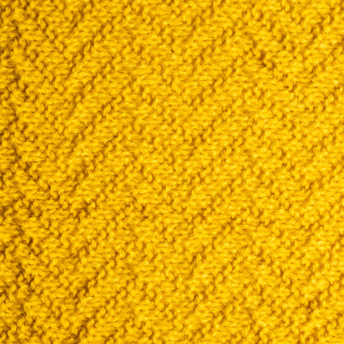 Celine Knitted Throw Blanket - Mustard