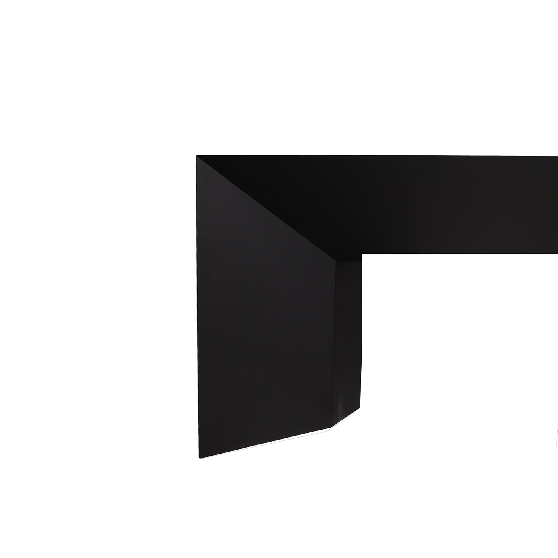 Wooden Console Table - Black Modern Home