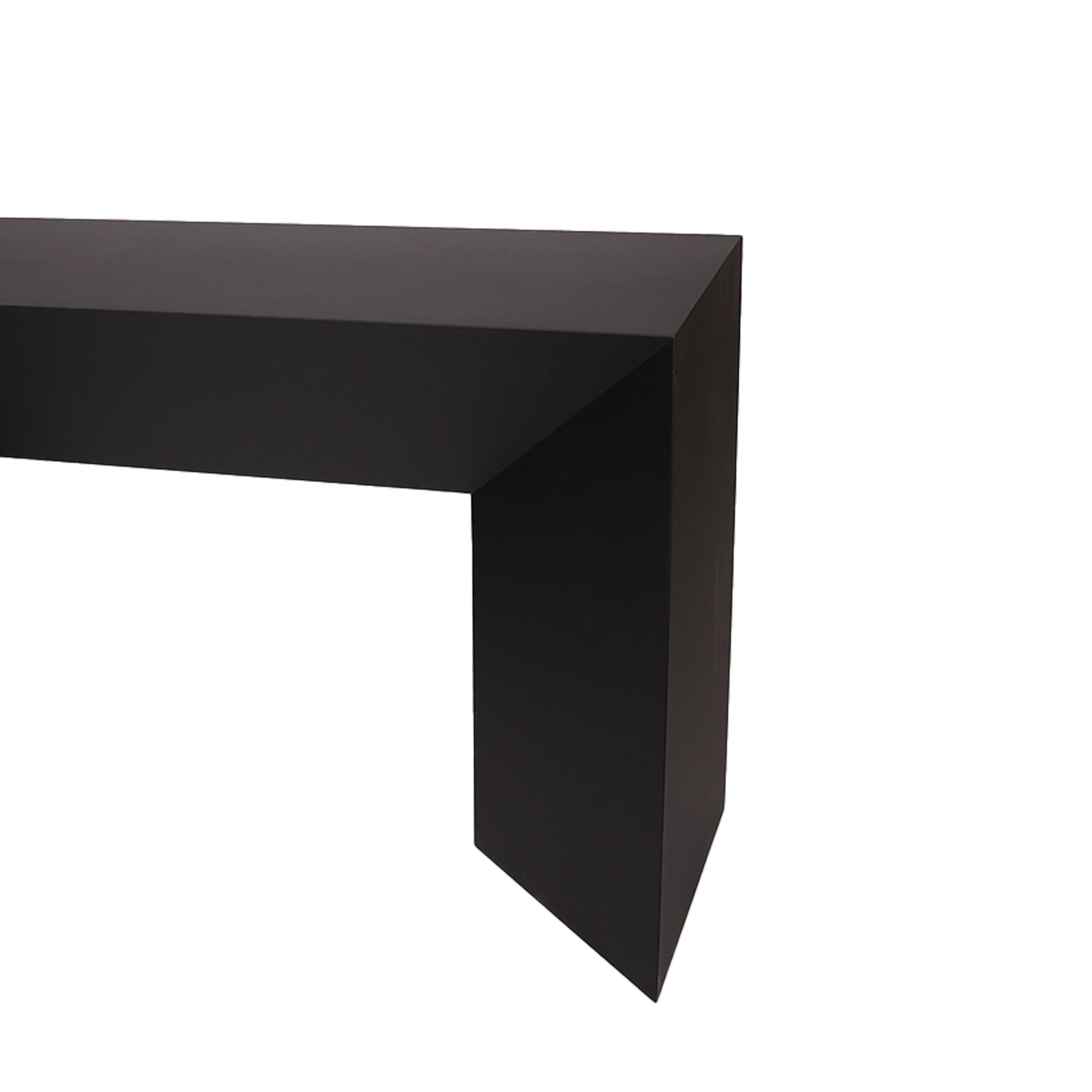 Wooden Console Table - Black Modern Home