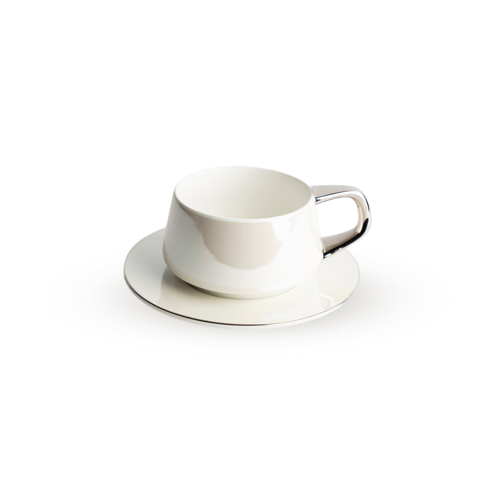 Ceramic Coffee Cup With Saucer Modern Home