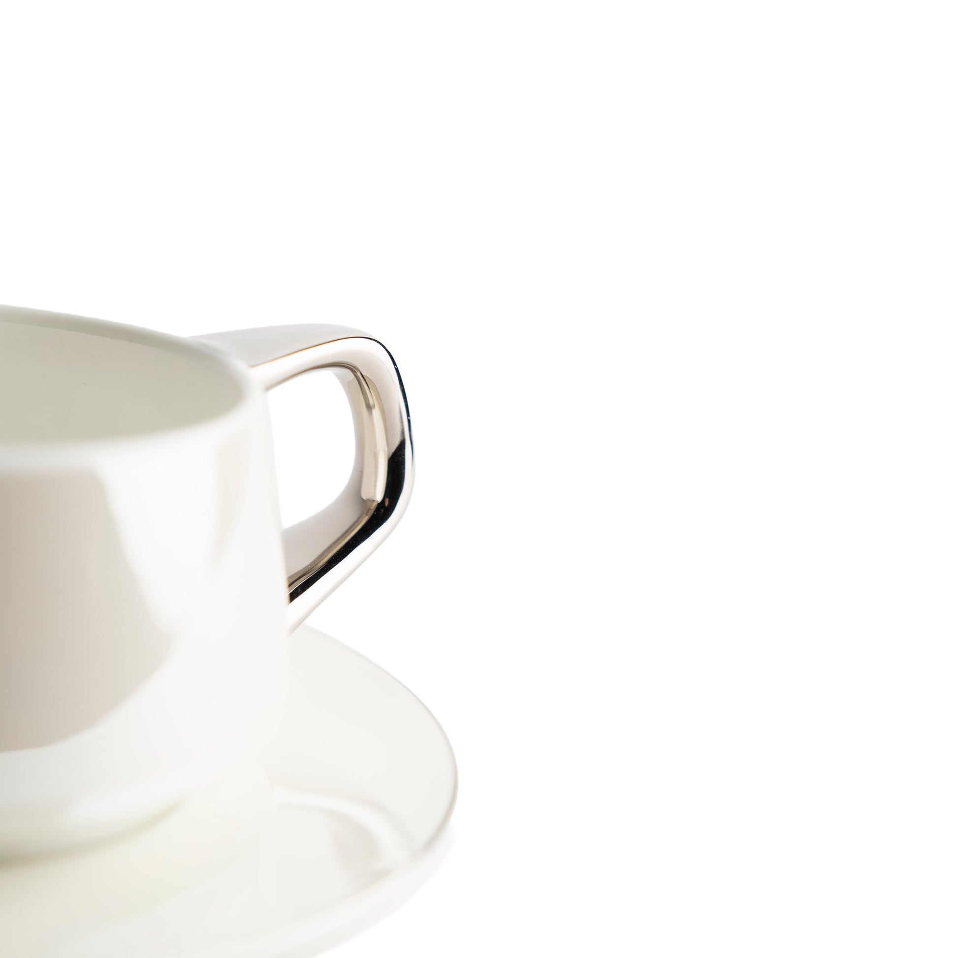 Ceramic Coffee Cup With Saucer Modern Home