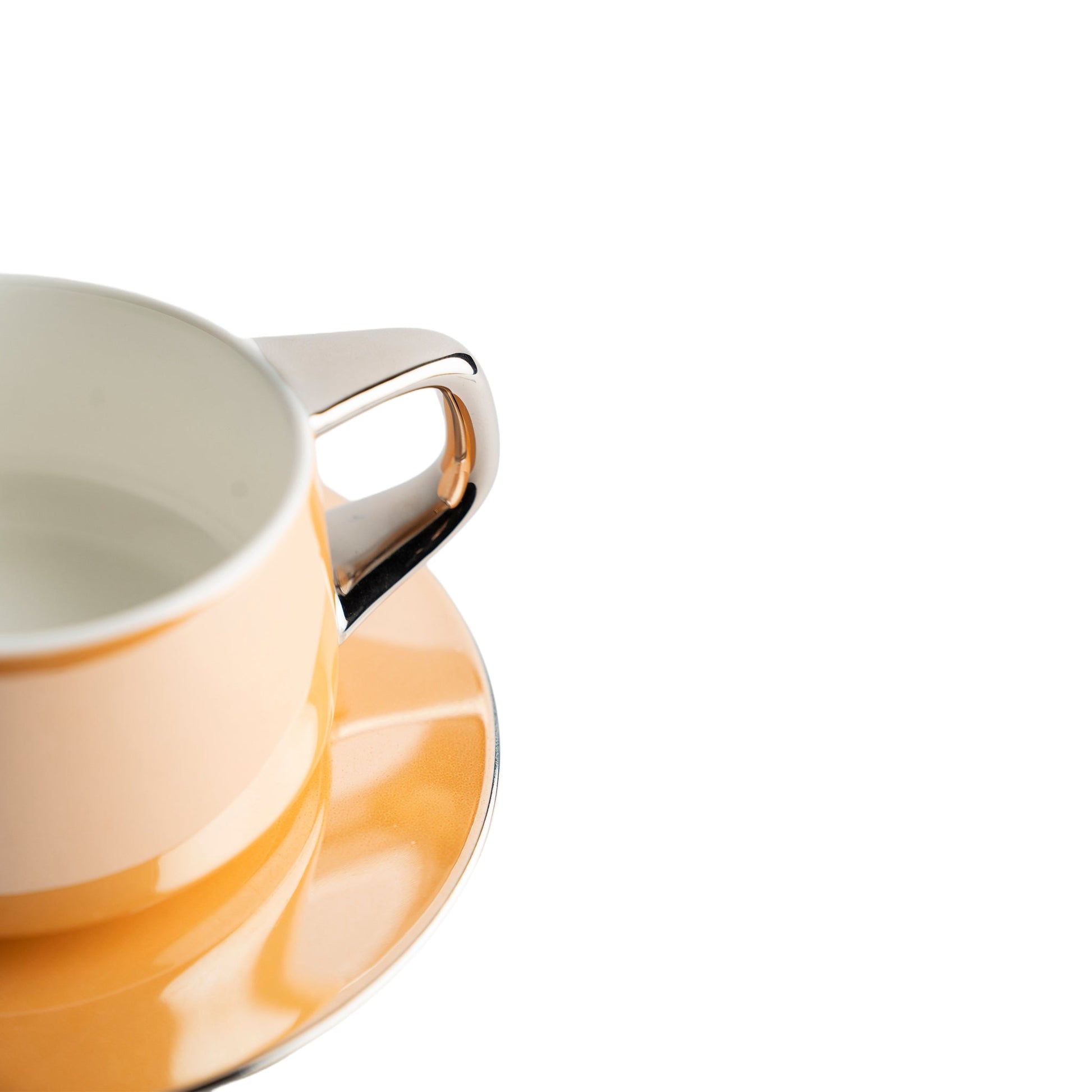 Ceramic Coffee Cup With Saucer Modern Home