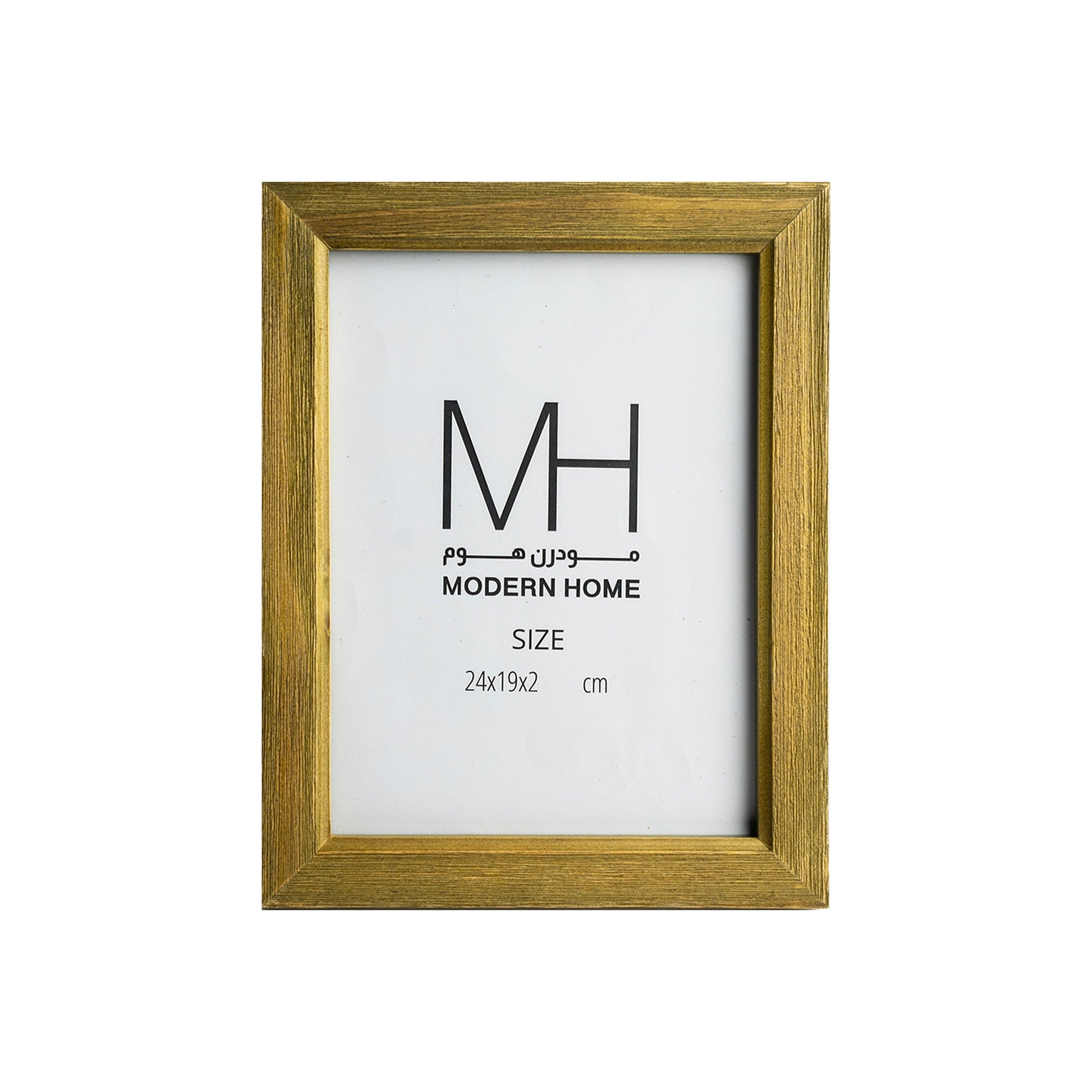 Golden Oak Wooden Frame Modern Home