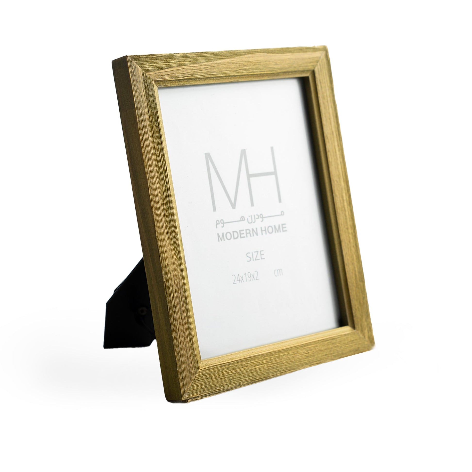 Golden Oak Wooden Frame Modern Home