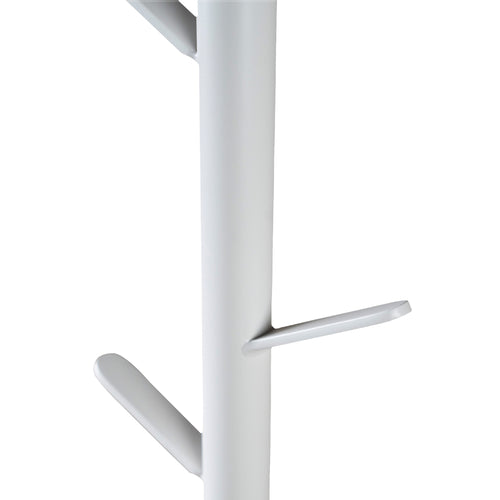 Concrete Coat Rack - White