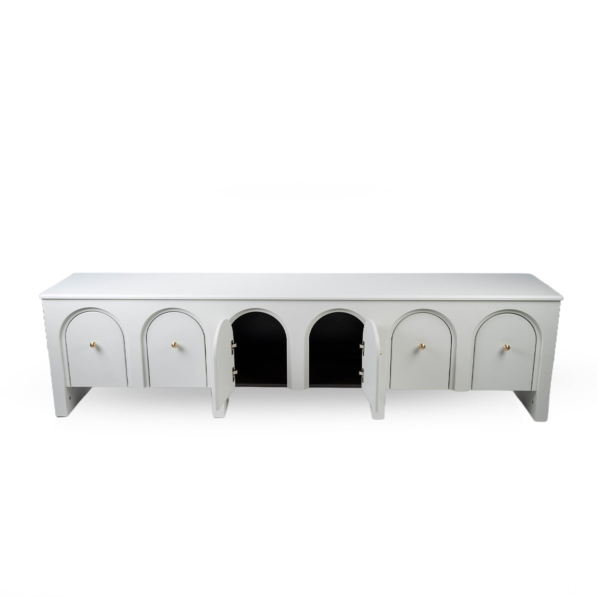 Arched TV Unit Modern Home