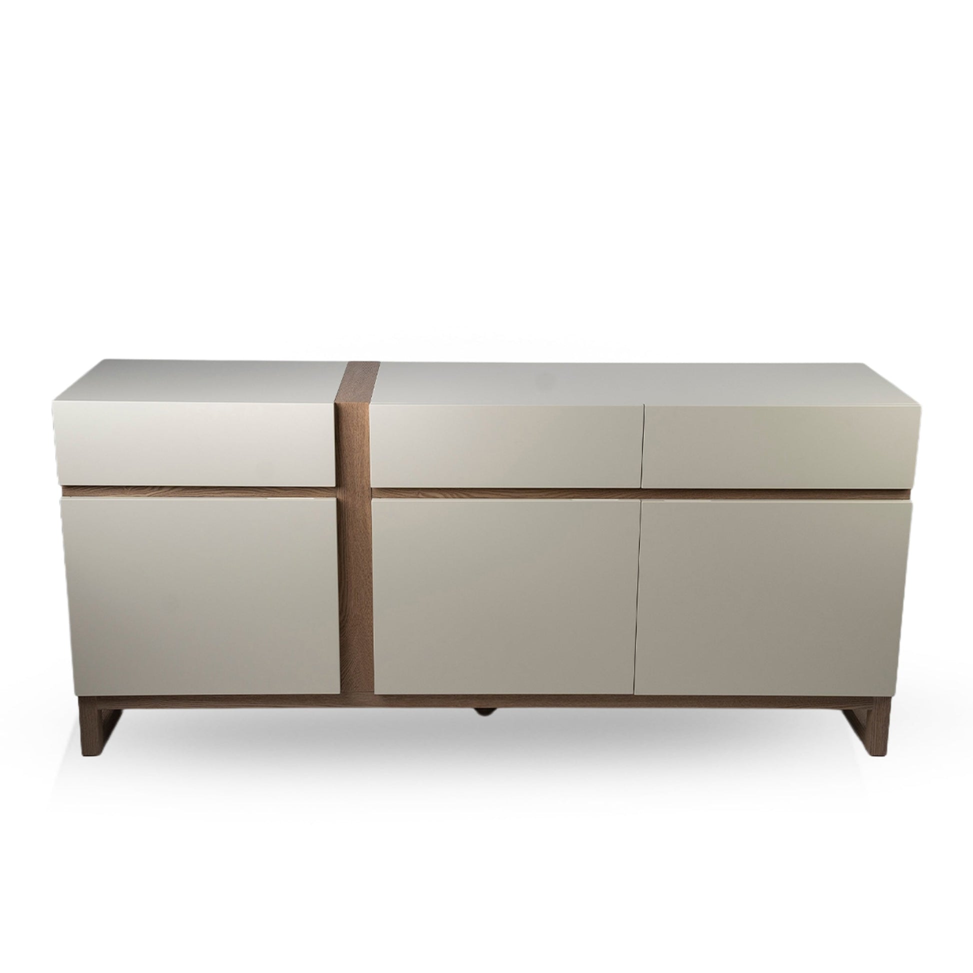 Wood Console Cabinet Modern Home