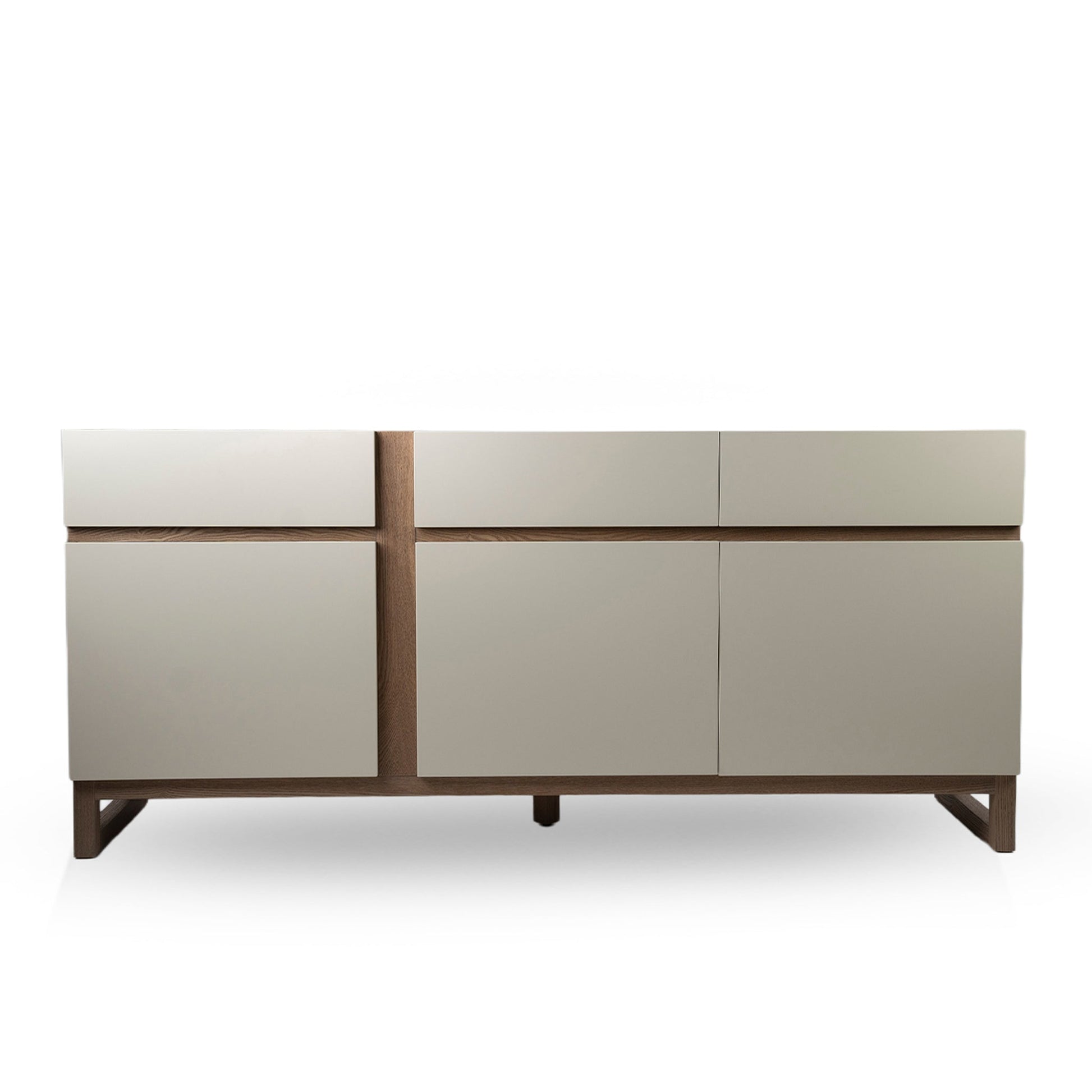 Wood Console Cabinet Modern Home