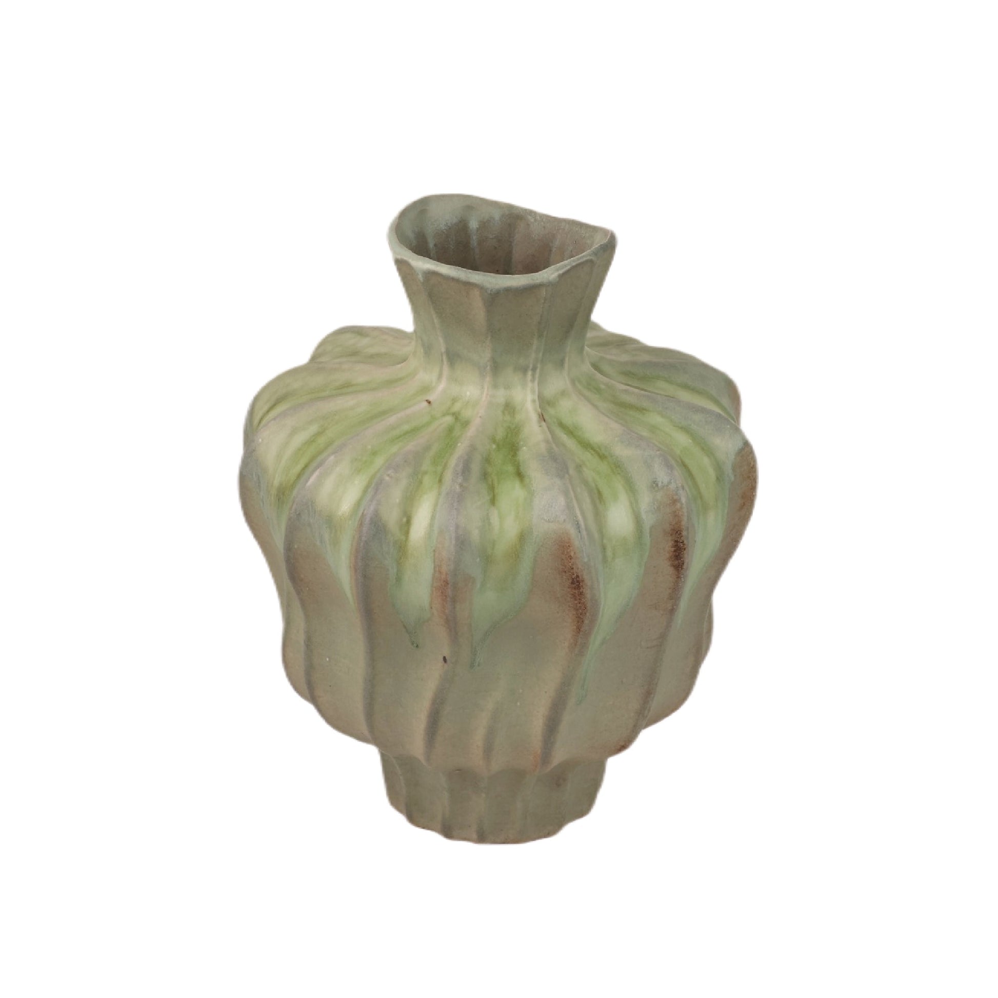Seaweed Green Vase Modern Home