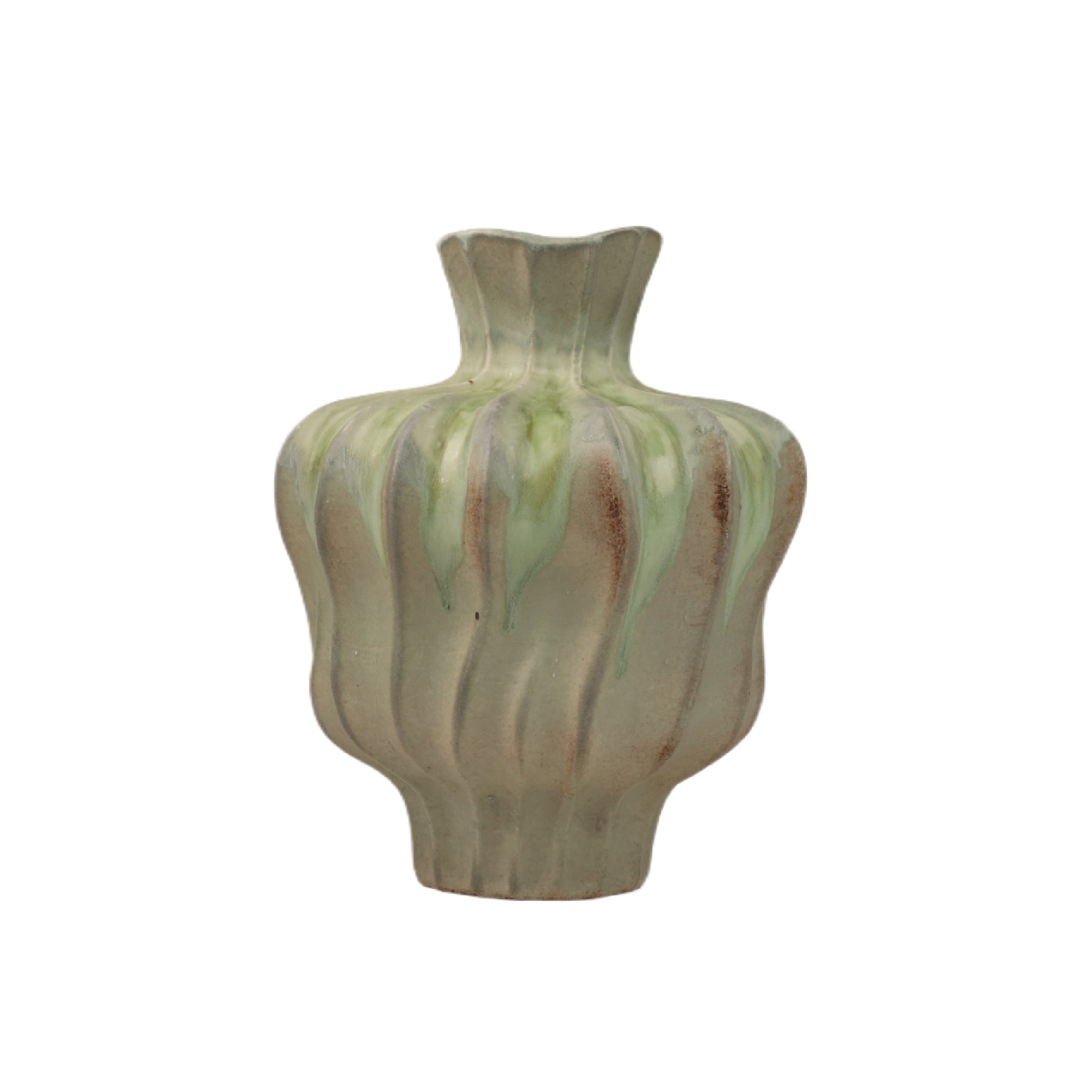 Seaweed Green Vase Modern Home