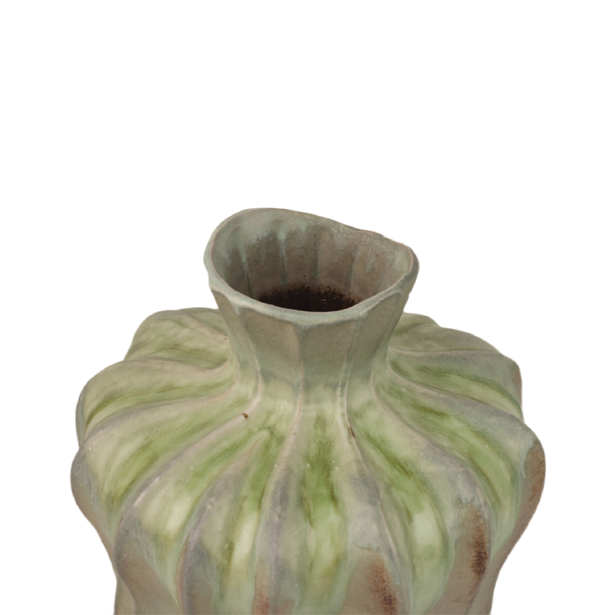 Seaweed Green Vase Modern Home