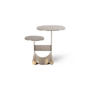 Gold Metal Side Table Modern Home