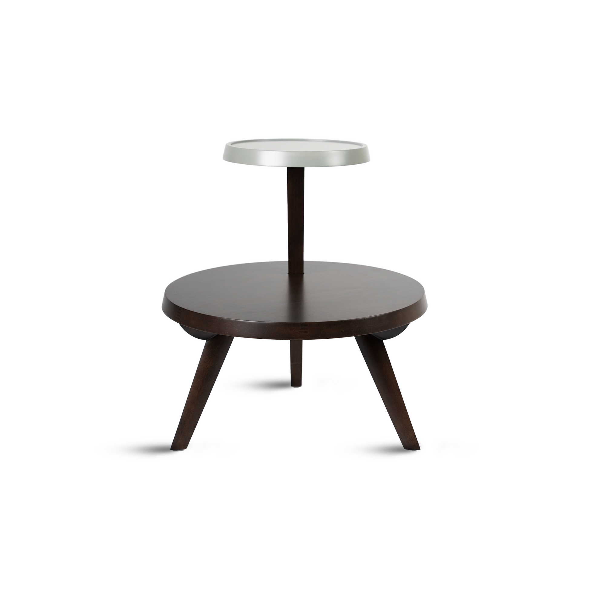 Browny Elevated Side Table Modern Home