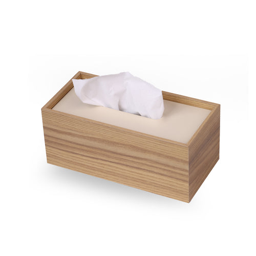 MH Wooden Tissue Box - Honey