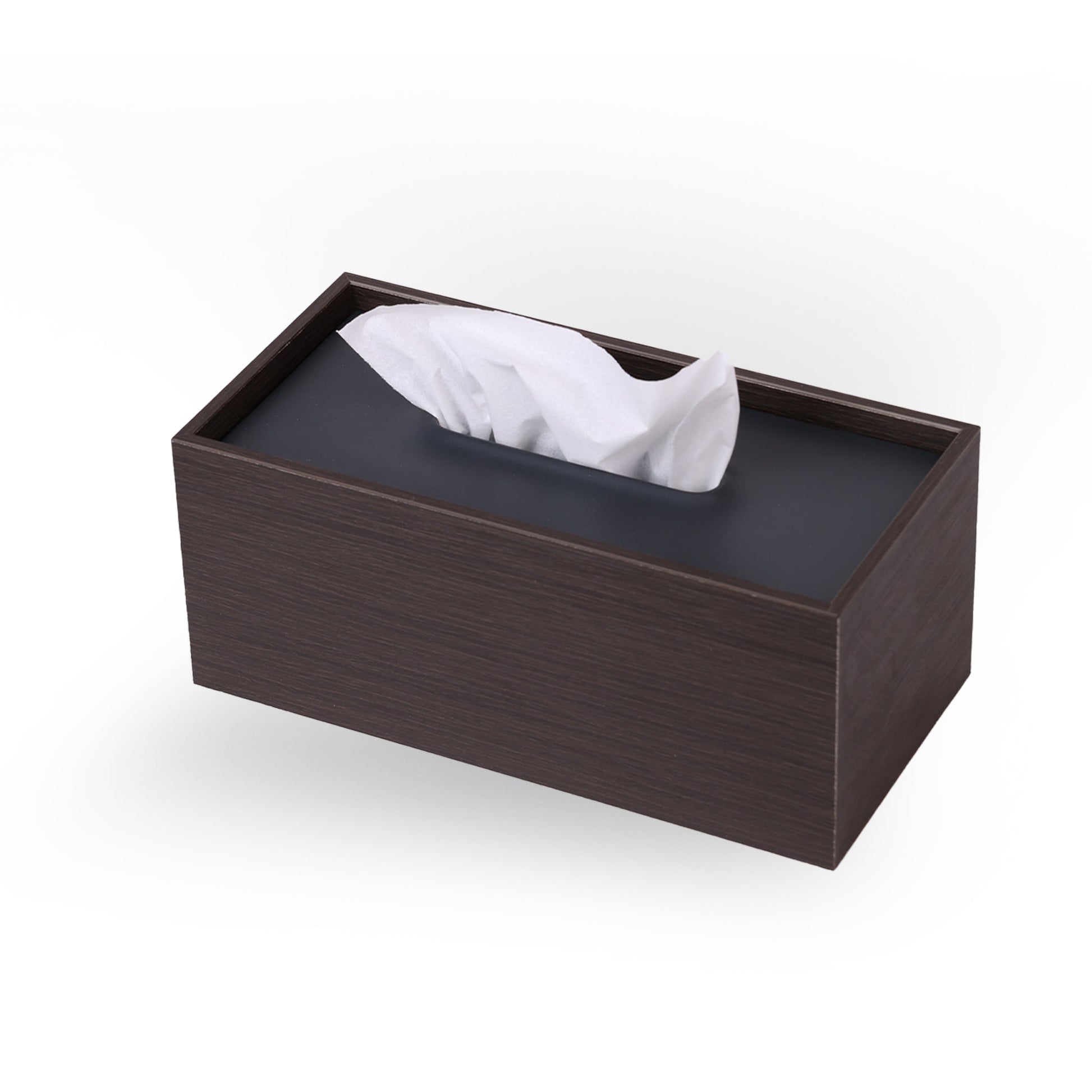 MH Wooden Tissue Box - Dark Coco Modern Home