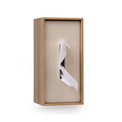 MH Wooden Tissue Box - Honey