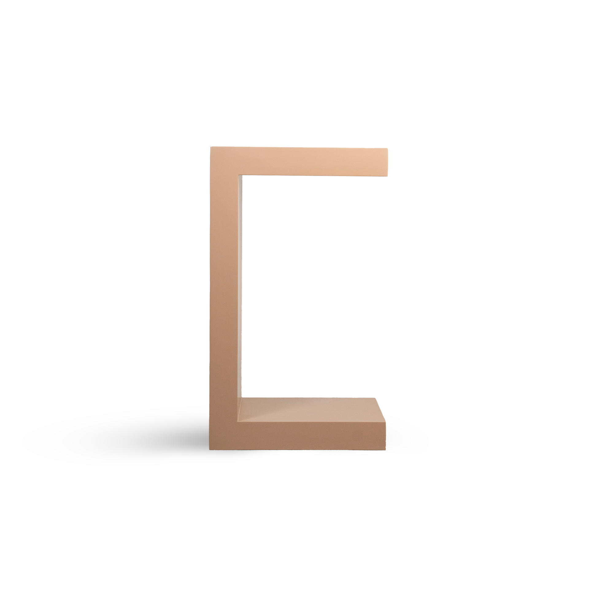 Neat Side Table - Beige Modern Home