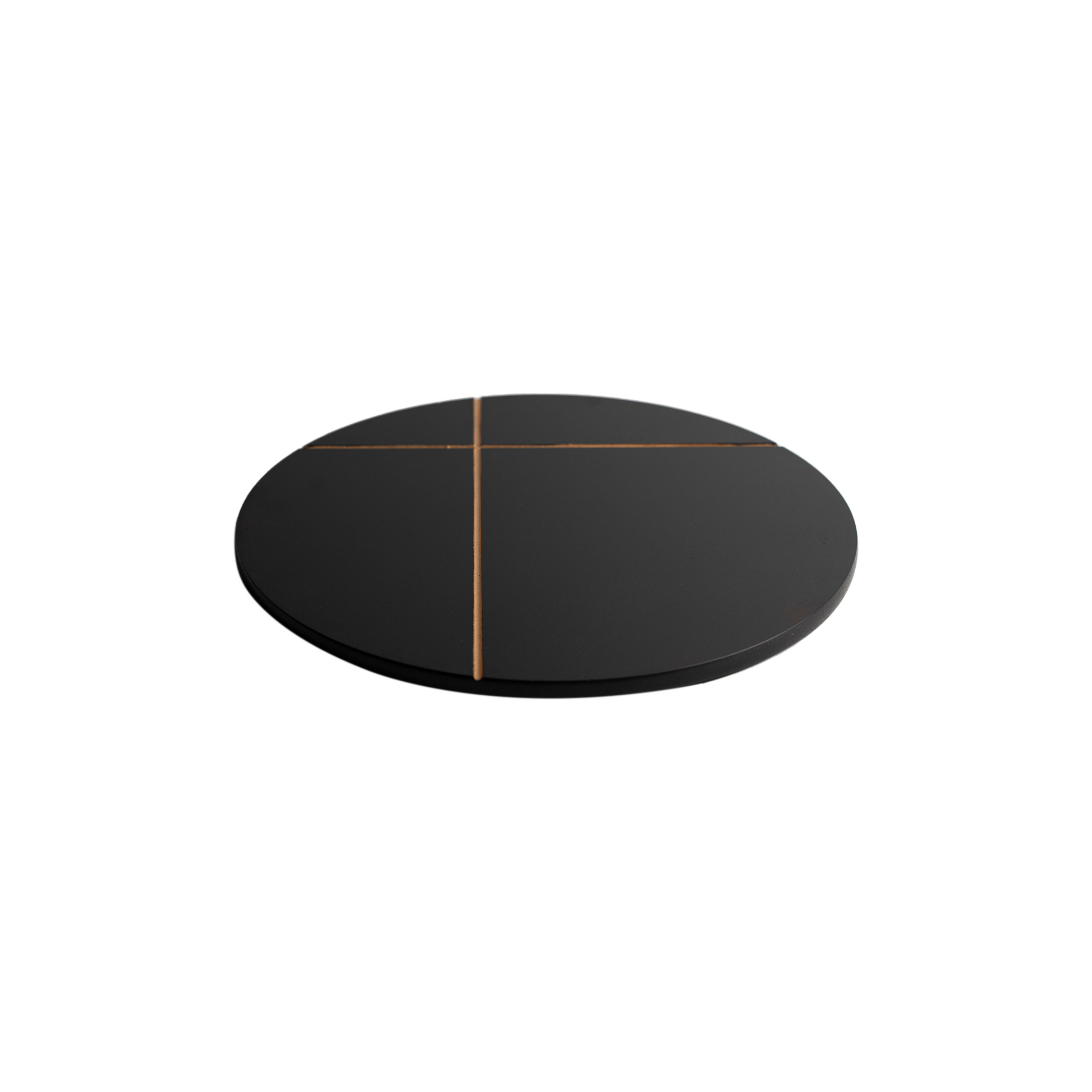 Black Marble Platter Modern Home