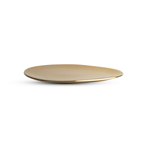 Oval Plate - Gold