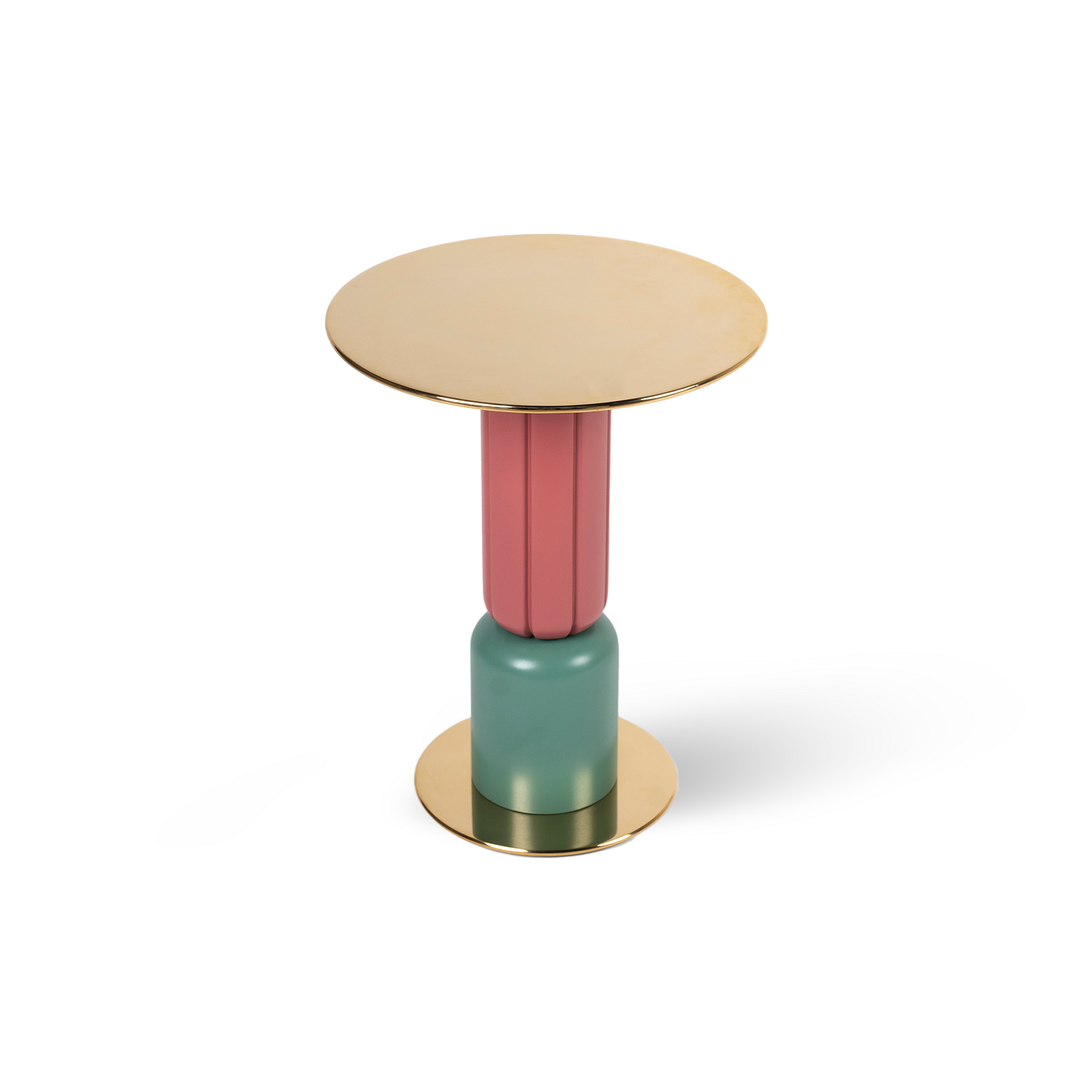 Golden Side Table Modern Home