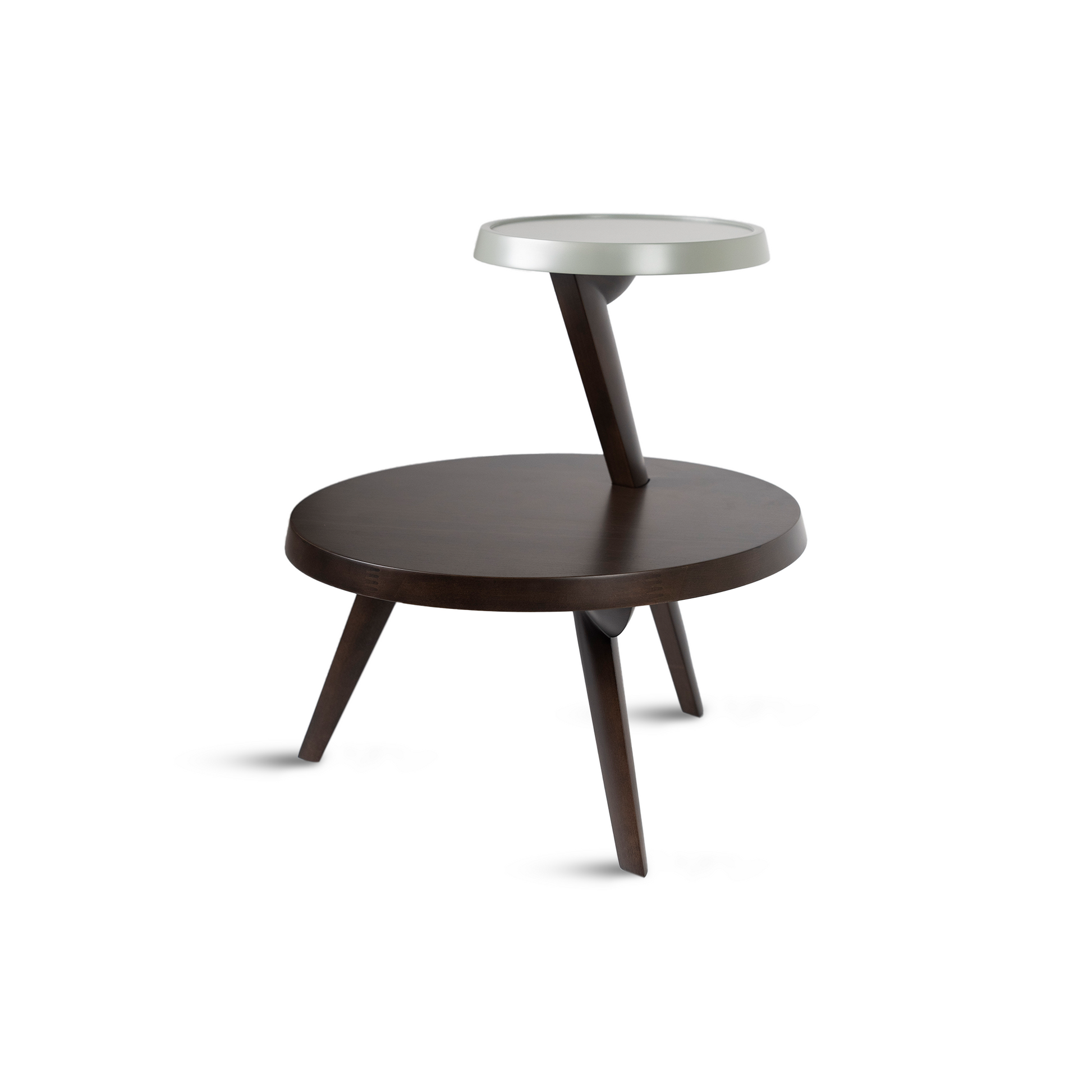 Browny Elevated Side Table Modern Home