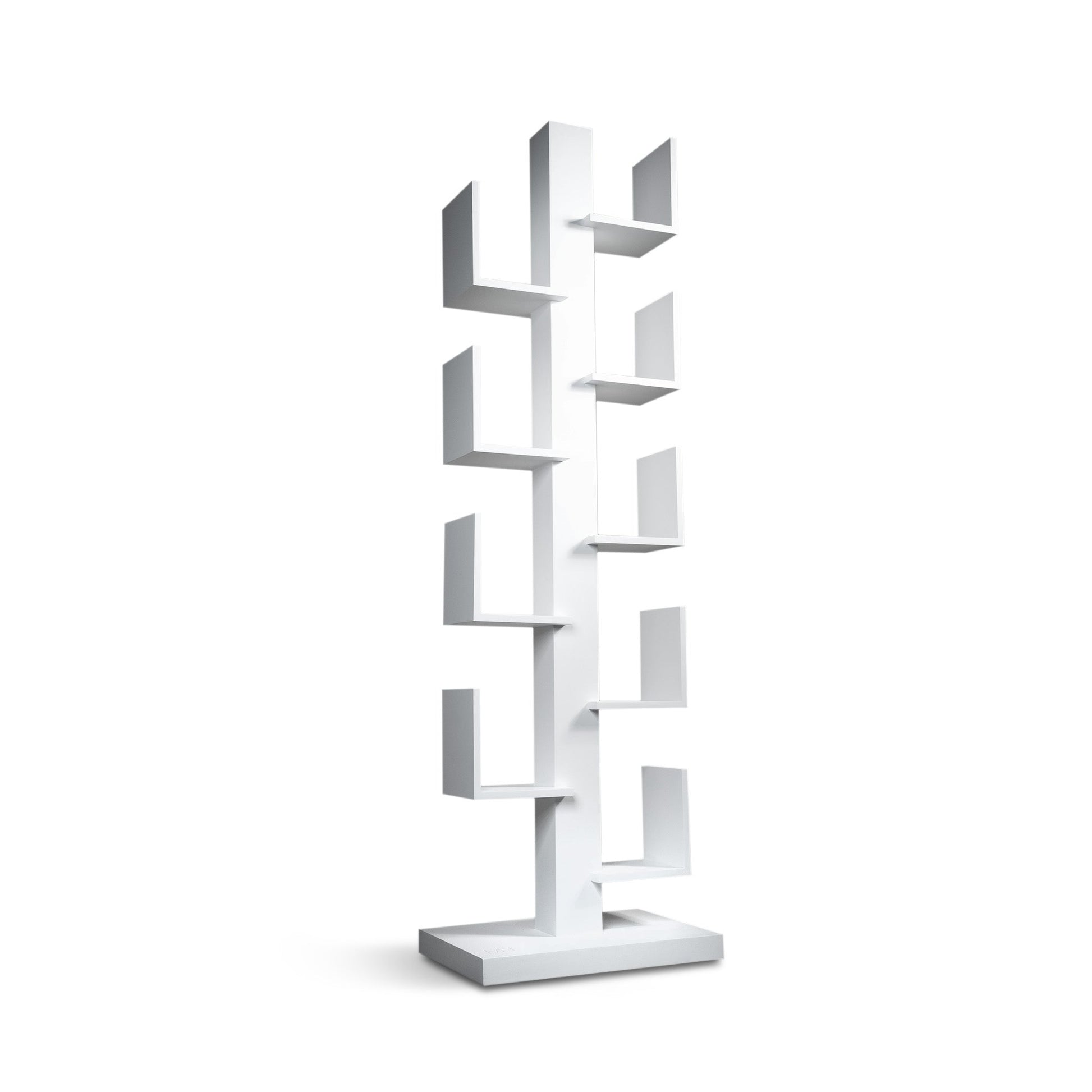 Tree Bookshelves - White Modern Home