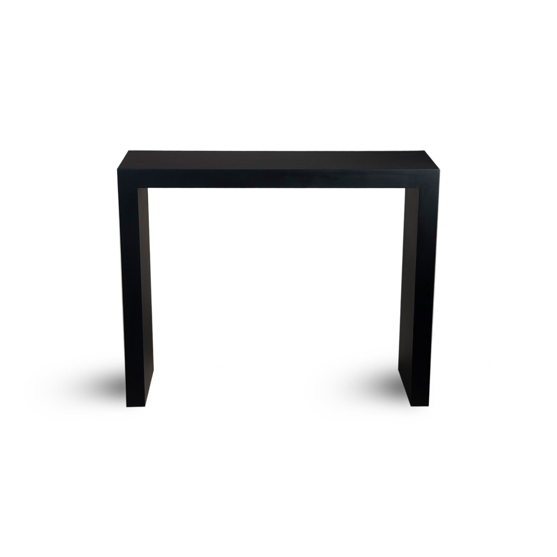 Neat Console Table - Black Modern Home