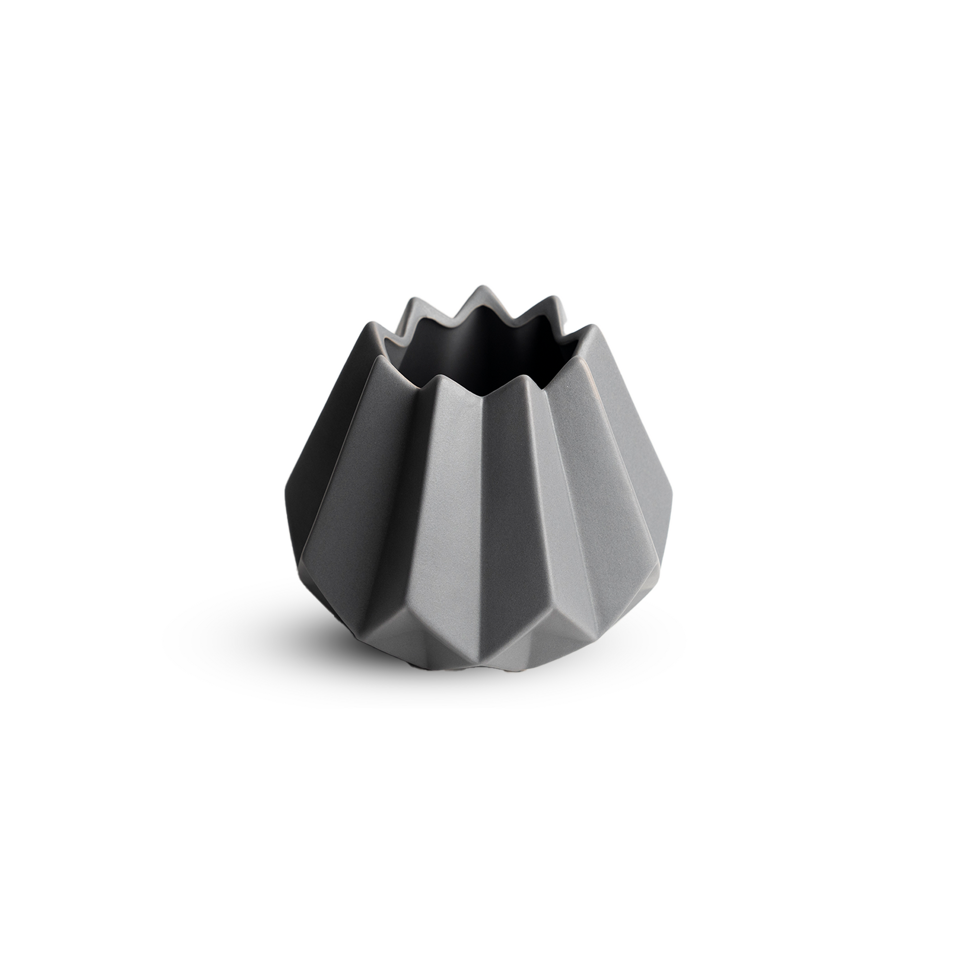 Neat Faceted Vase Modern Home
