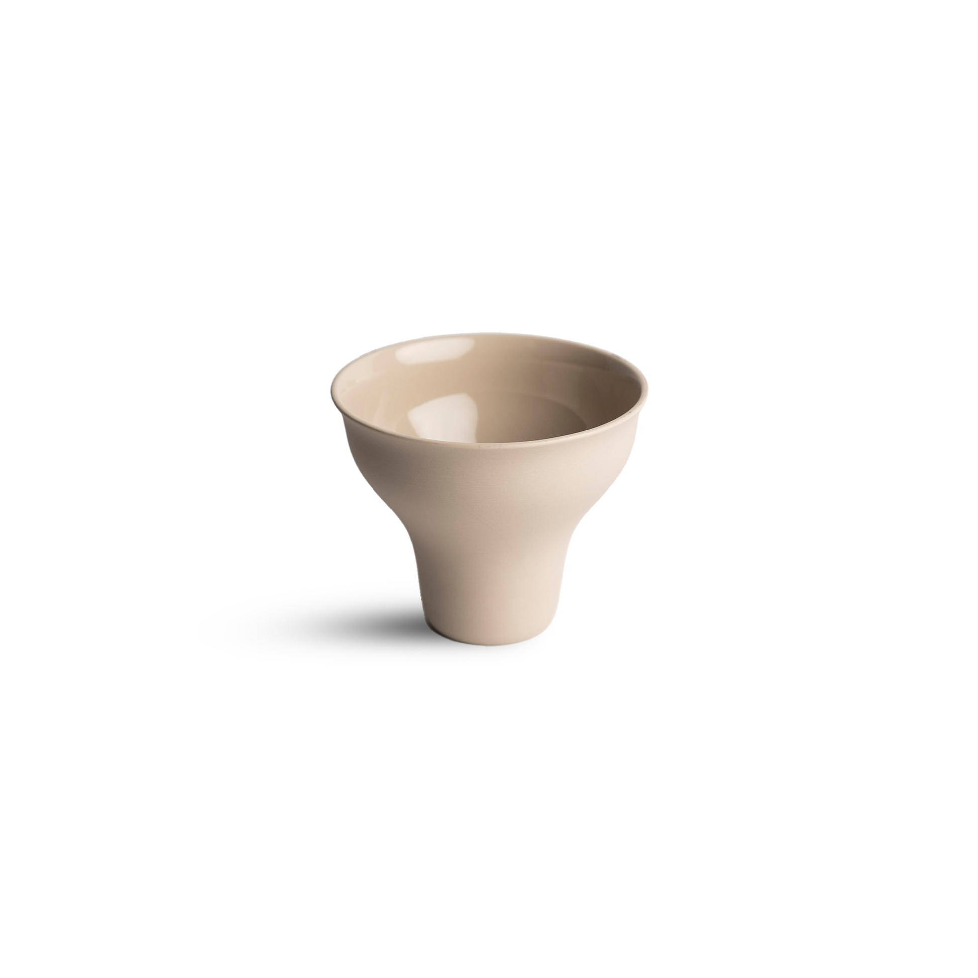 Flared Ceramic Cup Modern Home