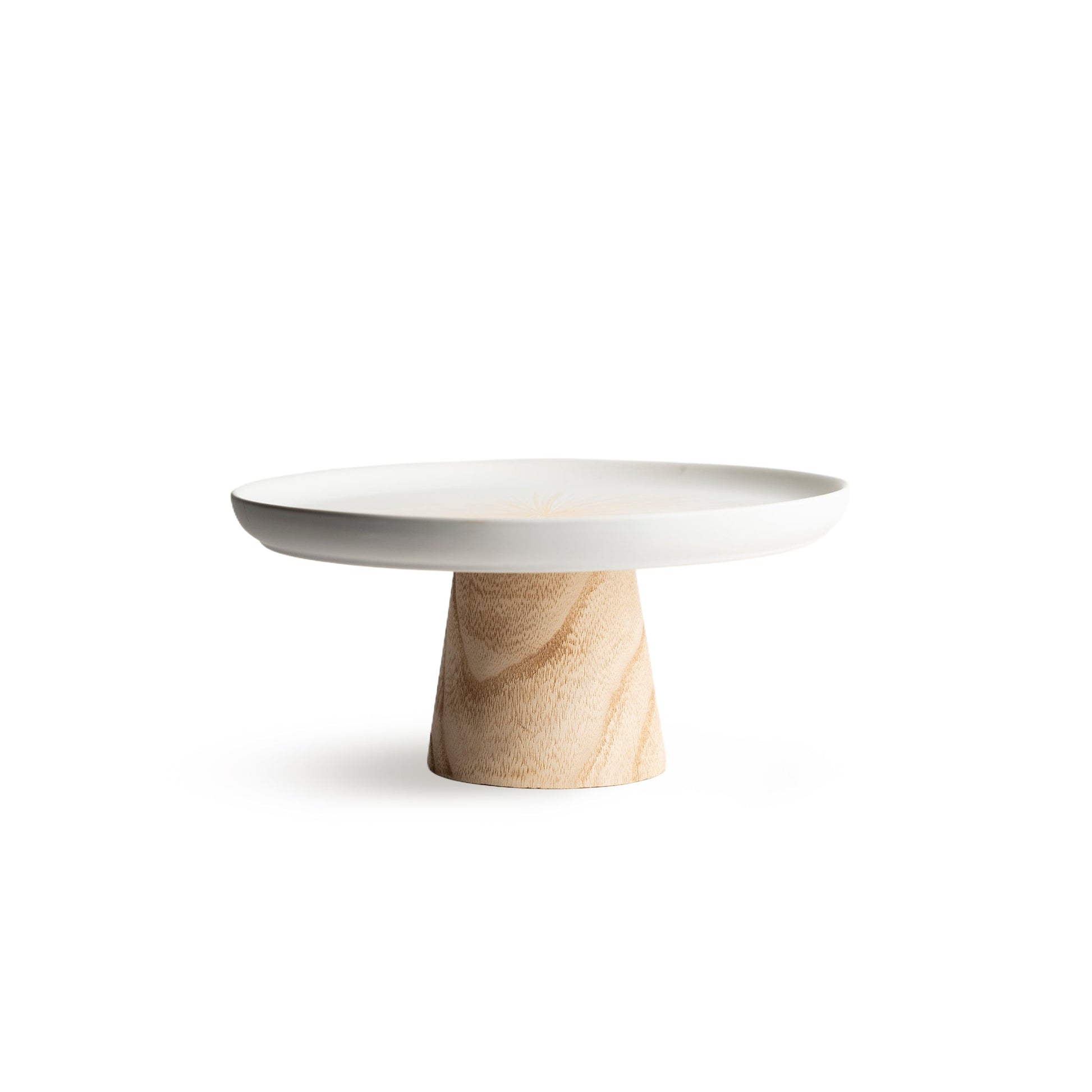 Handcrafted Ceramic Cake Stand - Yellow Modern Home