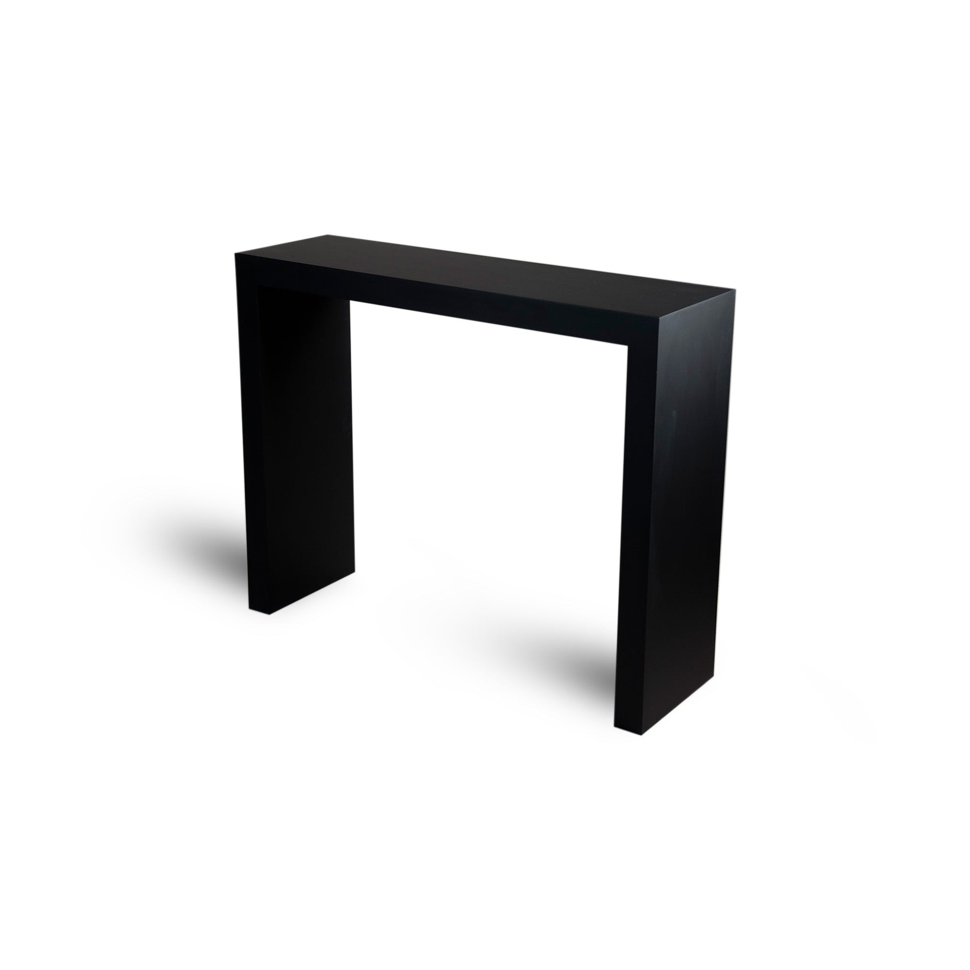 Neat Console Table - Black Modern Home