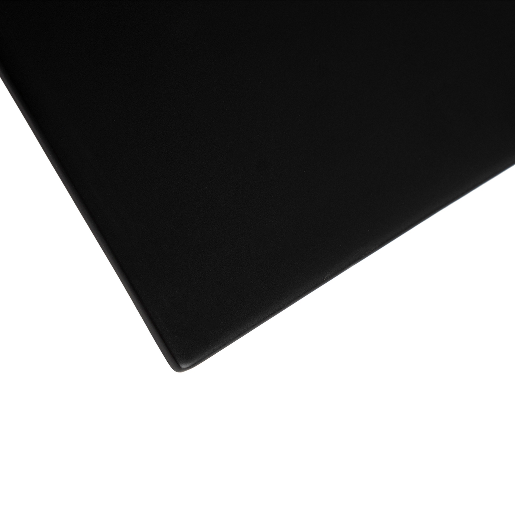 Square Plate - Black Modern Home