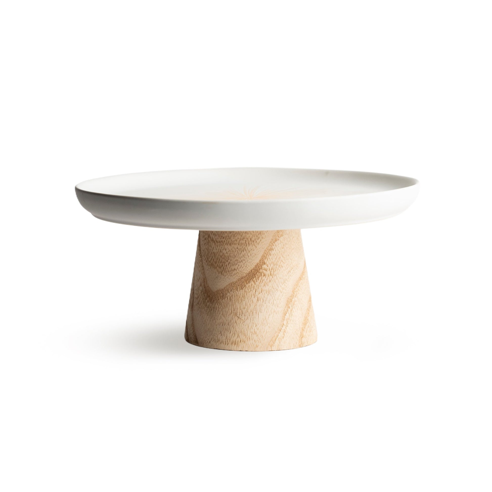 Handcrafted Ceramic Cake Stand - Yellow Modern Home