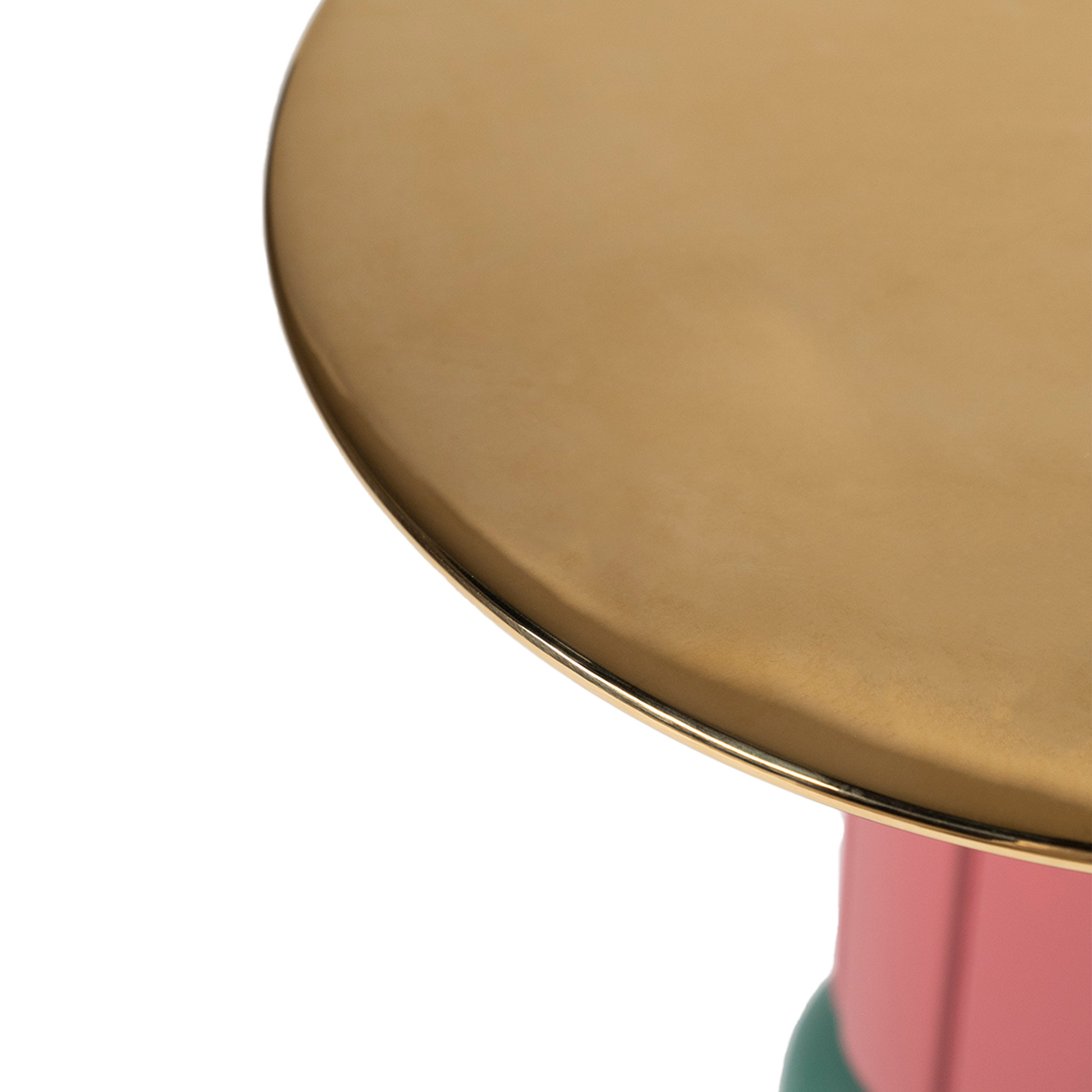 Golden Side Table Modern Home