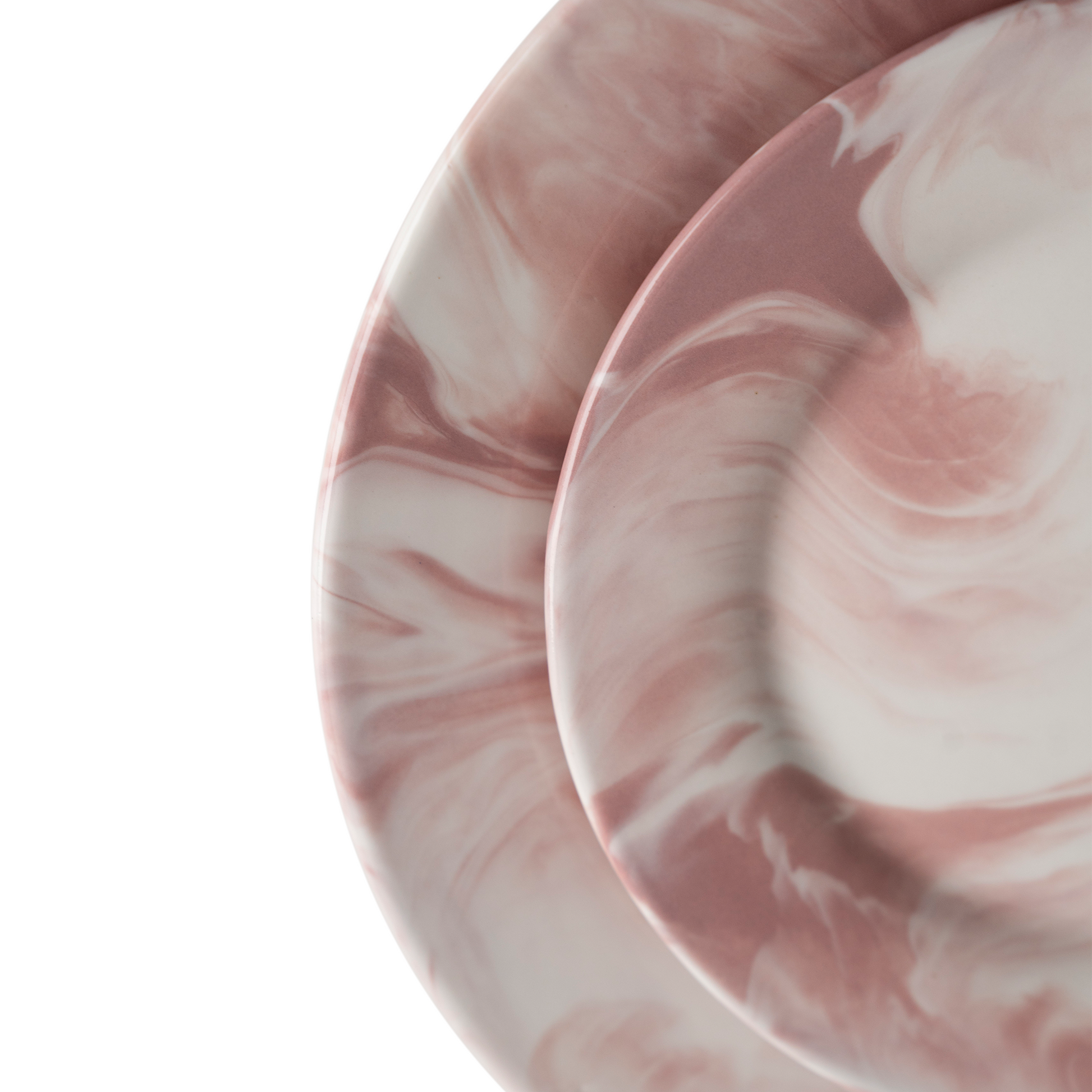 Marble Print Dinner Set Modern Home