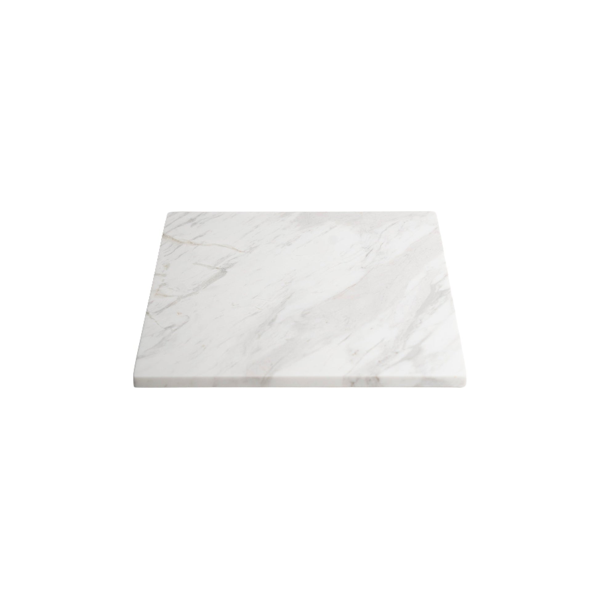 White Marble Platter Modern Home