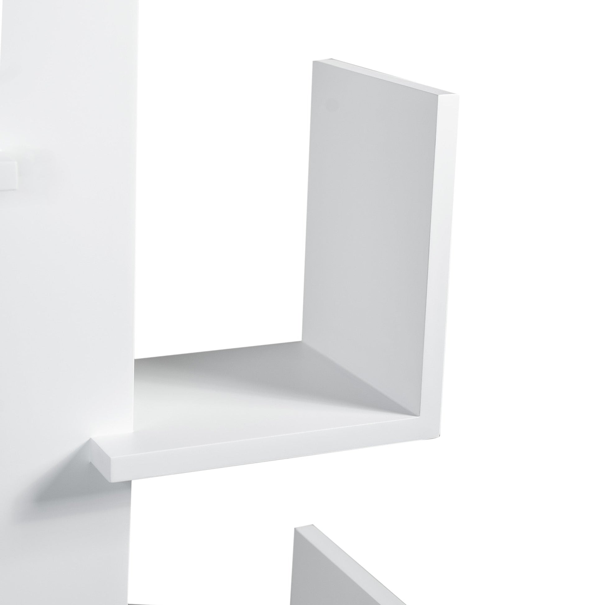 Tree Bookshelves - White Modern Home