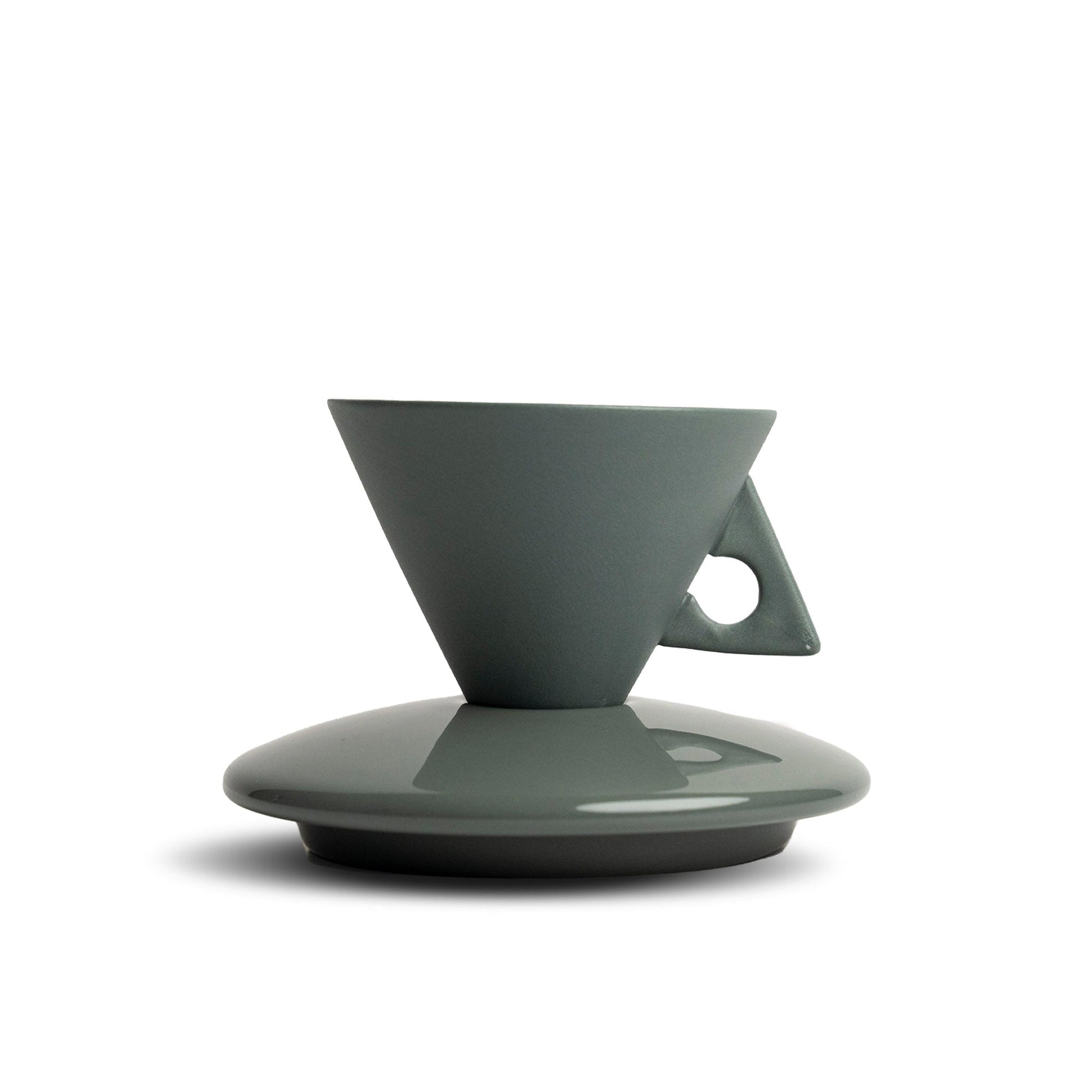 Tornado Espresso Cup with Saucer Modern Home