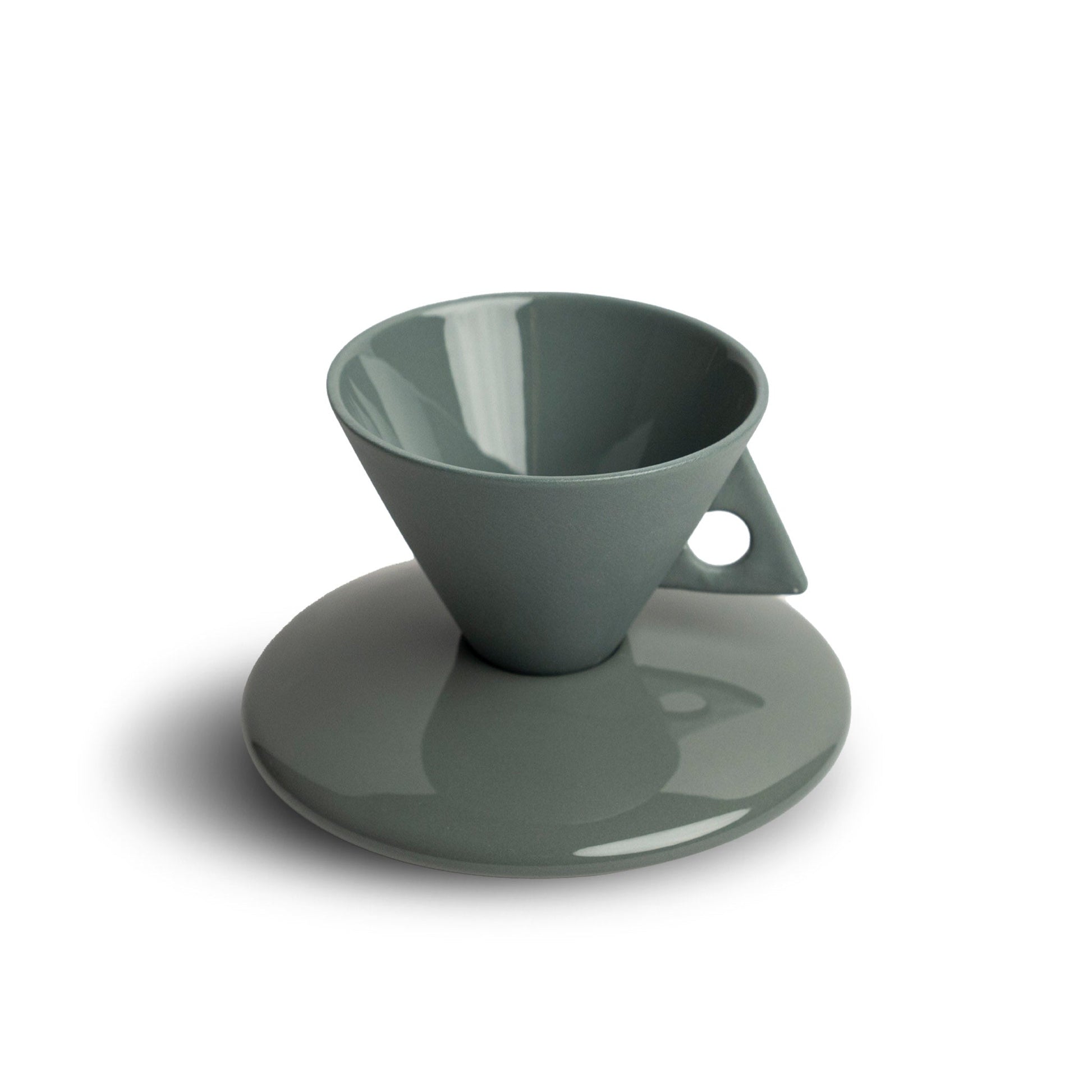 Tornado Espresso Cup with Saucer Modern Home