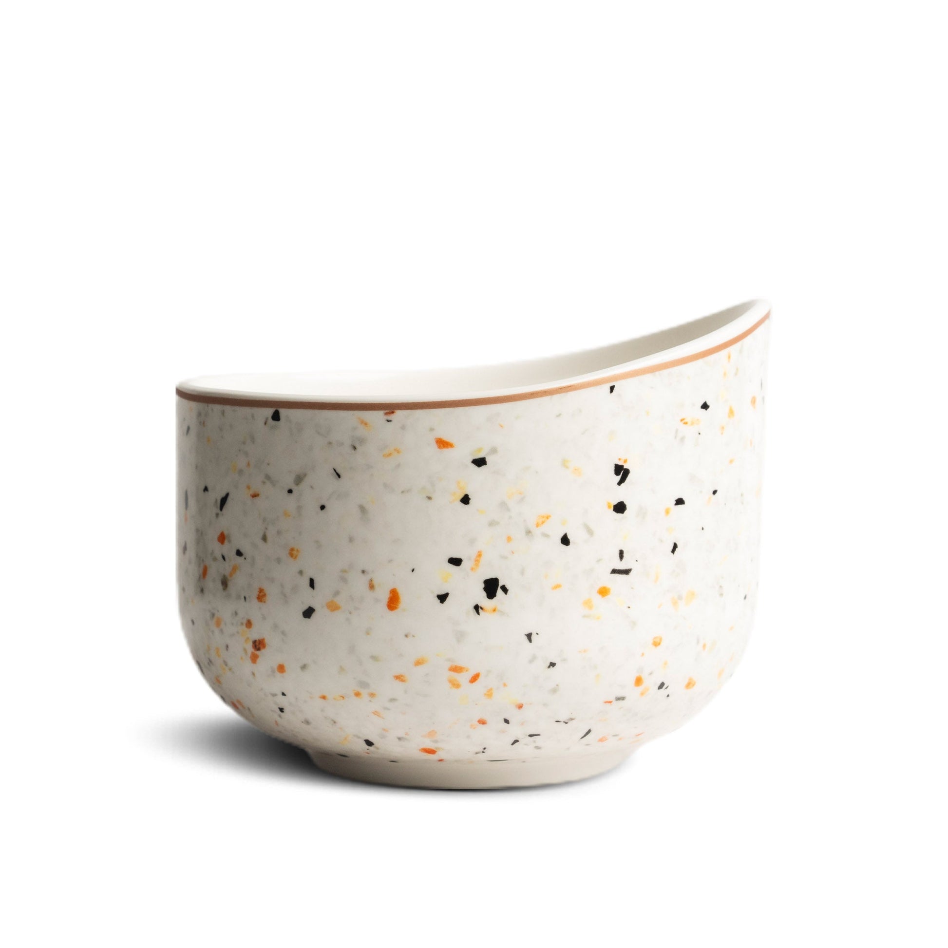 Terrazzo Ceramic Bowl - Orange Modern Home