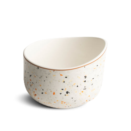 Terrazzo Ceramic Bowl - Orange