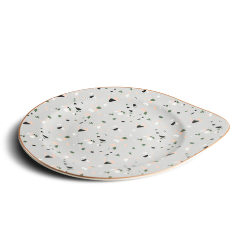 Terrazzo Ceramic Plate Set