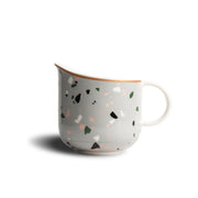 Terrazzo Ceramic Milk Jug Grey Modern Home