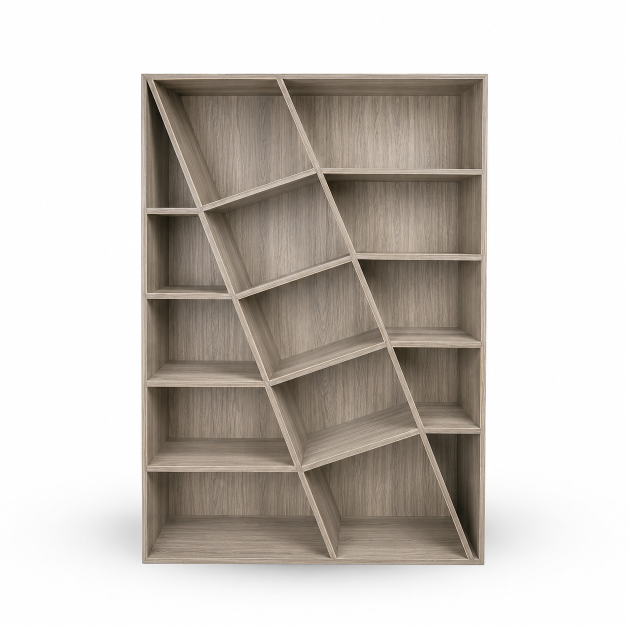 Hex Bookcase Modern Home
